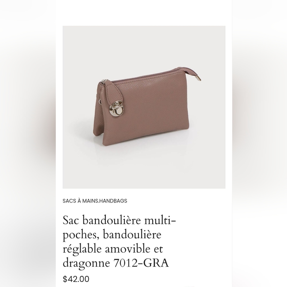 Elegant Taupe Handbag